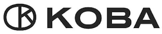 K KOBA logo