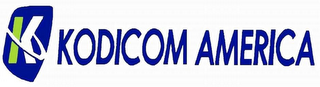 K KODICOM AMERICA logo