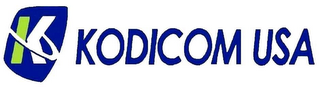 K KODICOM USA logo