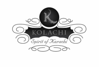 K KOLACHI SPIRIT OF KARACHI logo