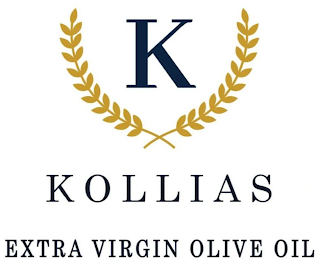 K, KOLLIAS EXTRA VIRGIN OLIVE OIL logo