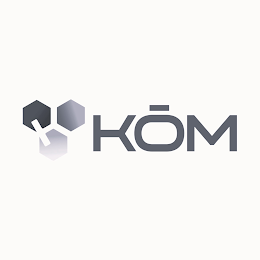 K KOM logo