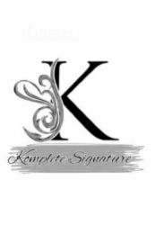 K KOMPLETE SIGNATURE logo