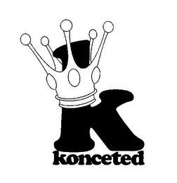 K KONCETED logo