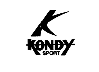 K KONDY SPORT logo