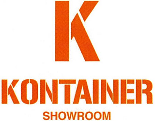 K KONTAINER SHOWROOM logo