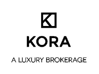 K KORA A LUXURY BROKERAGE logo