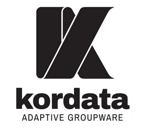 K KORDATA ADAPTIVE GROUPWARE logo