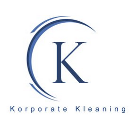 K KORPORATE KLEANING logo