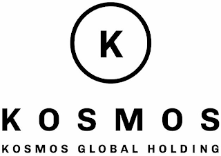 K KOSMOS KOSMOS GLOBAL HOLDING logo
