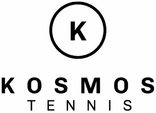 K KOSMOS TENNIS logo