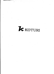 K KOTURI logo