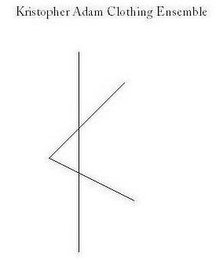 K KRISTOPHER ADAM CLOTHING ENSEMBLE logo