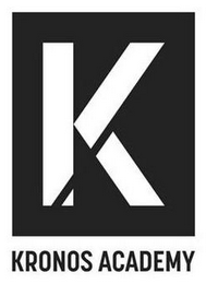 K KRONOS ACADEMY logo