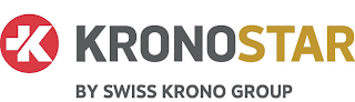 K KRONOSTAR BY SWISS KRONO GROUP logo
