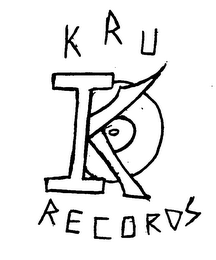 K KRU RECORDS logo