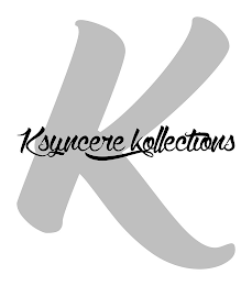 K KSYNCERE KOLLECTIONS logo