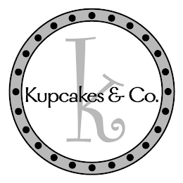 K KUPCAKES & CO. logo