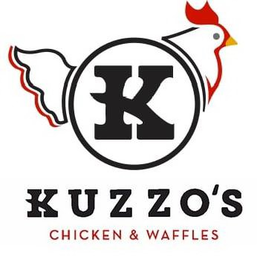 K KUZZO'S CHICKEN & WAFFLES logo