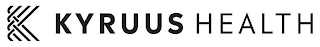 K KYRUUS HEALTH logo
