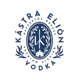 K KÁSTRA ELIÓN VODKA NAFPAKTOS GREECE PREMIUM SIPPING logo
