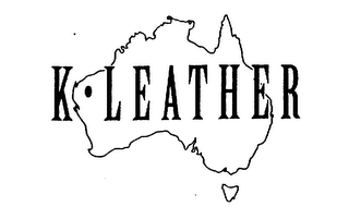 K LEATHER logo