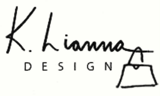 K. LIANNA DESIGN logo