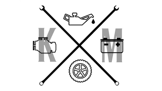 K M - + logo