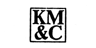 K M & C logo