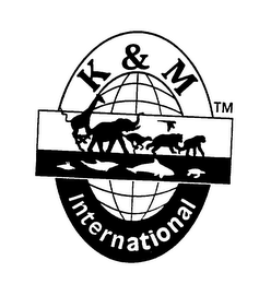 K & M INTERNATIONAL logo