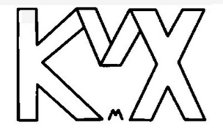 K M X logo