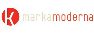 K MARKAMODERNA logo