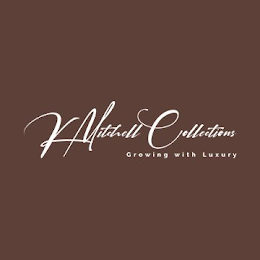 K MITCHELL COLLECTIONS GROWING WITH LUXURY logo