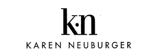 K N KAREN NEUBURGER logo