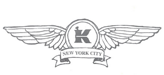 K NEW YORK CITY logo