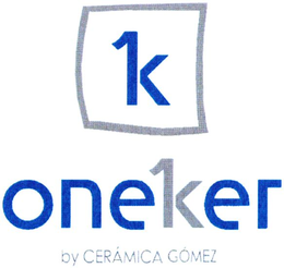 K ONEKER BY CERÁMICA GÓMEZ logo
