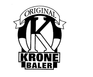 K ORIGINAL KRONE BALER logo