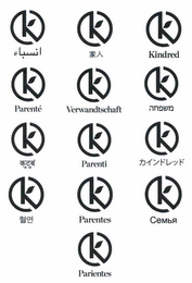 K PARENTI VERWANDTSCHAFT PARENTES logo