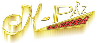 K-PAZ DE LA SIERRA logo