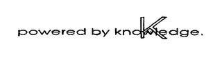 K POWERED BY KNOWLEDGE. logo