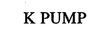 K PUMP logo