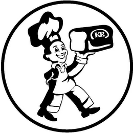 K R logo