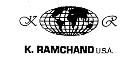 K R K. RAMCHAND U.S.A. logo