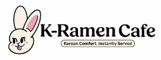 K-RAMEN CAFE KOREAN COMFORT, INSTANTLY SERVED logo
