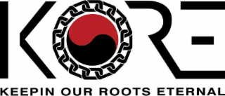 K RE KEEPIN OUR ROOTS ETERNAL logo