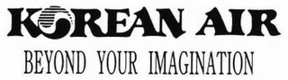 K REAN AIR BEYOND YOUR IMAGINATION logo