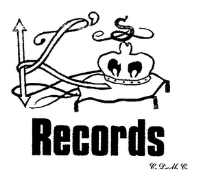 K RECORDS logo