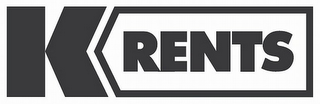 K RENTS logo