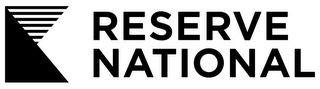 K RESERVE NATIONAL logo