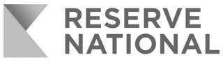 K RESERVE NATIONAL logo